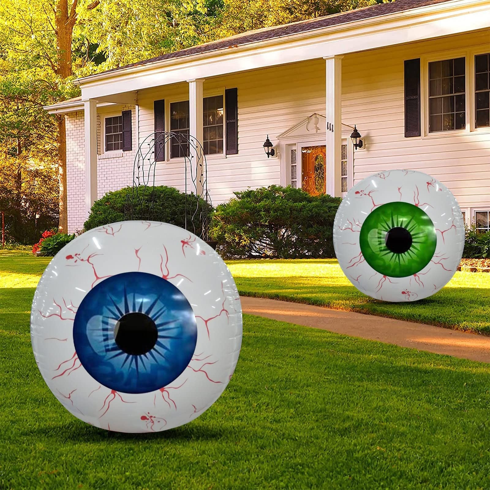 Get Ready for a Spooktacular Halloween with Our Eyeball Inflatable Balloon! 🎃👀✨