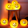Spook-tacular 5/10 Pack of Halloween Pumpkin Balloons for Your Festive Decor! 🎃🎈✨