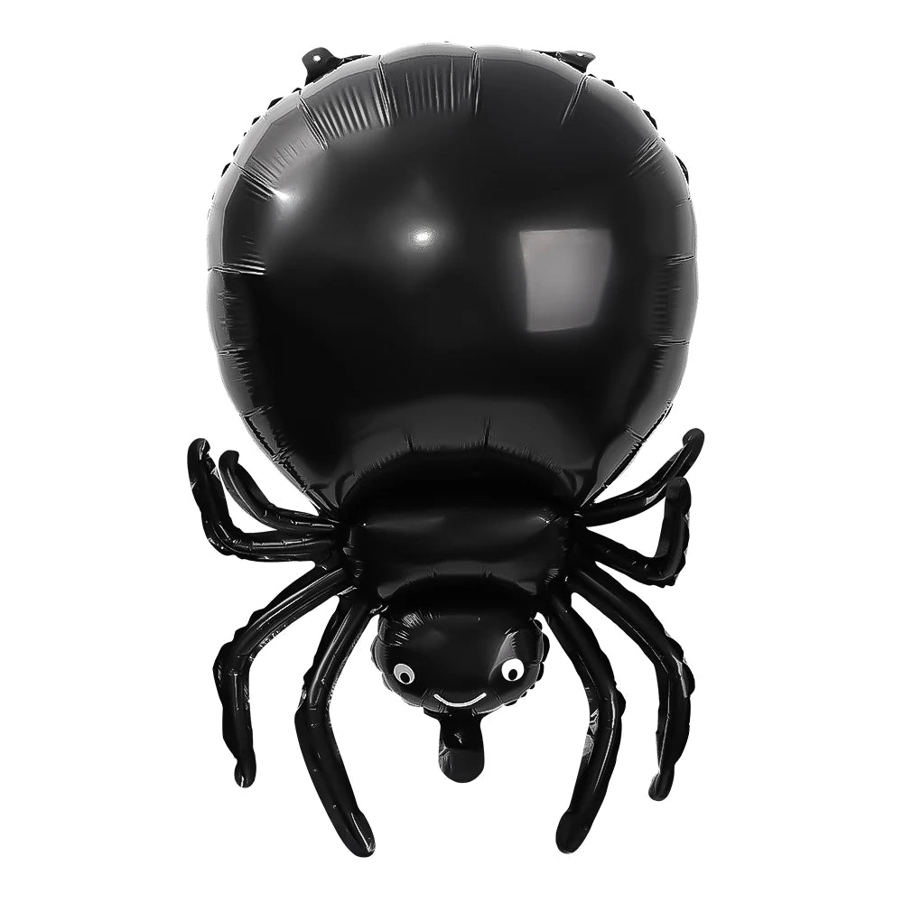 Get Your Spook-tacular Halloween Vibe On with These Spider Foil Balloons! 🕷️🎈 Perfect for Parties & Home Decor!
