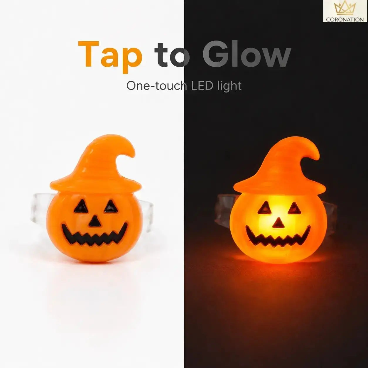 Light Up Your Halloween with 50 Colorful LED Rings! Perfect for Trick-or-Treating & Spooky Fun! 🎃✨👻💀 #HalloweenVibes #PartyFavors