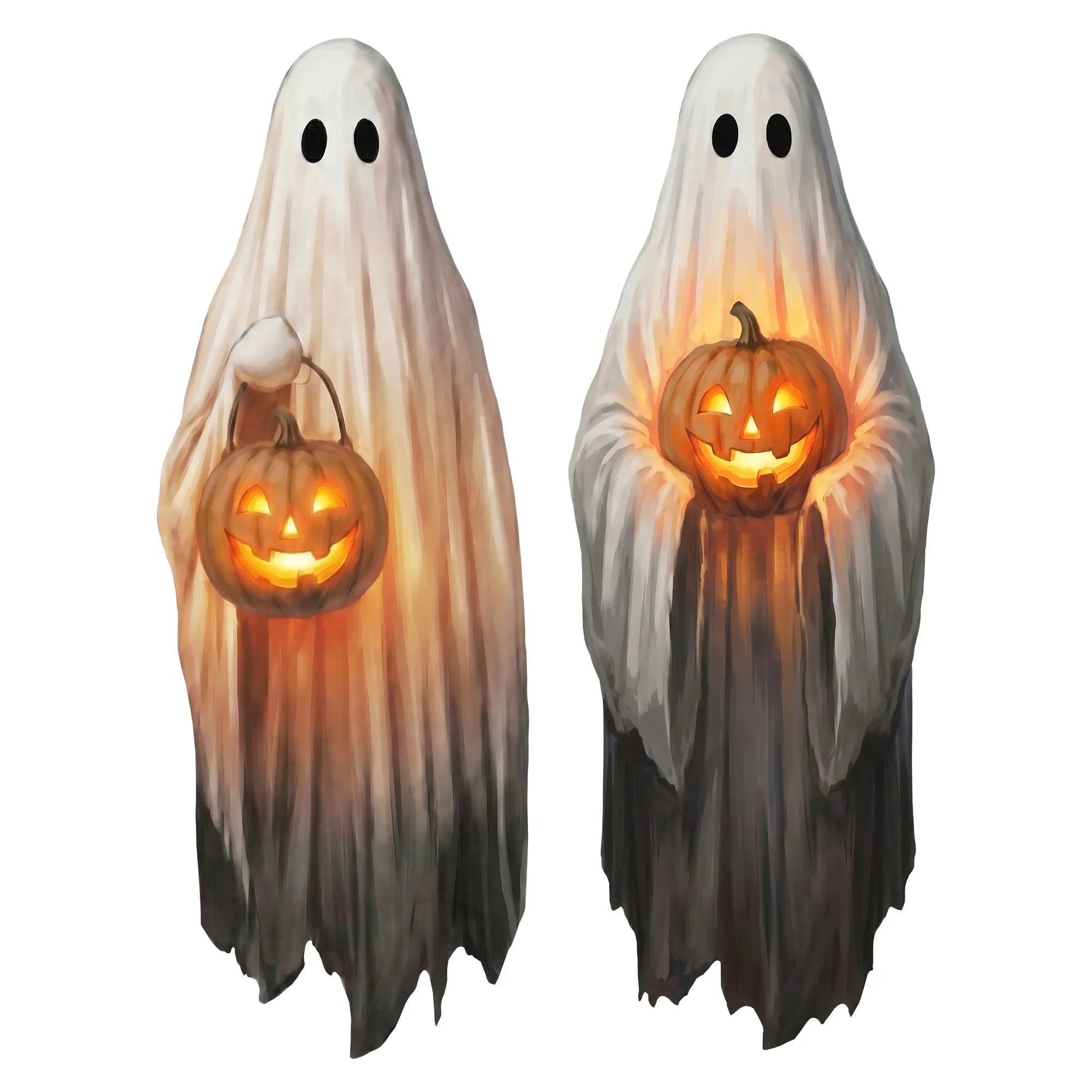 Get Your Spooky On with Our Big Smooth Ghost Window Clings! Perfect for Indoor & Outdoor Halloween Decor! 🎃👻 #HalloweenVibes #SpookySeason