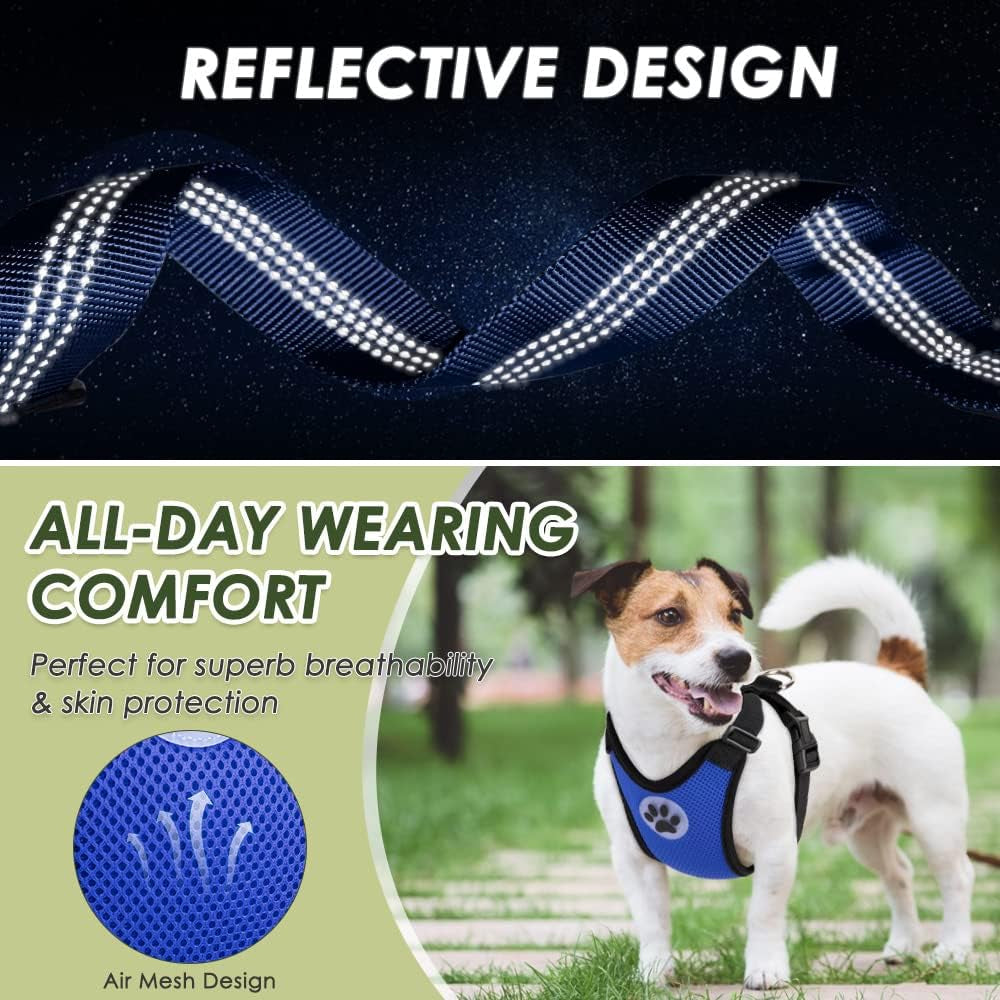 Keep Your Pup Safe on the Road: 2-in-1 Dog Car Harness & Seatbelt! 🐾🚗