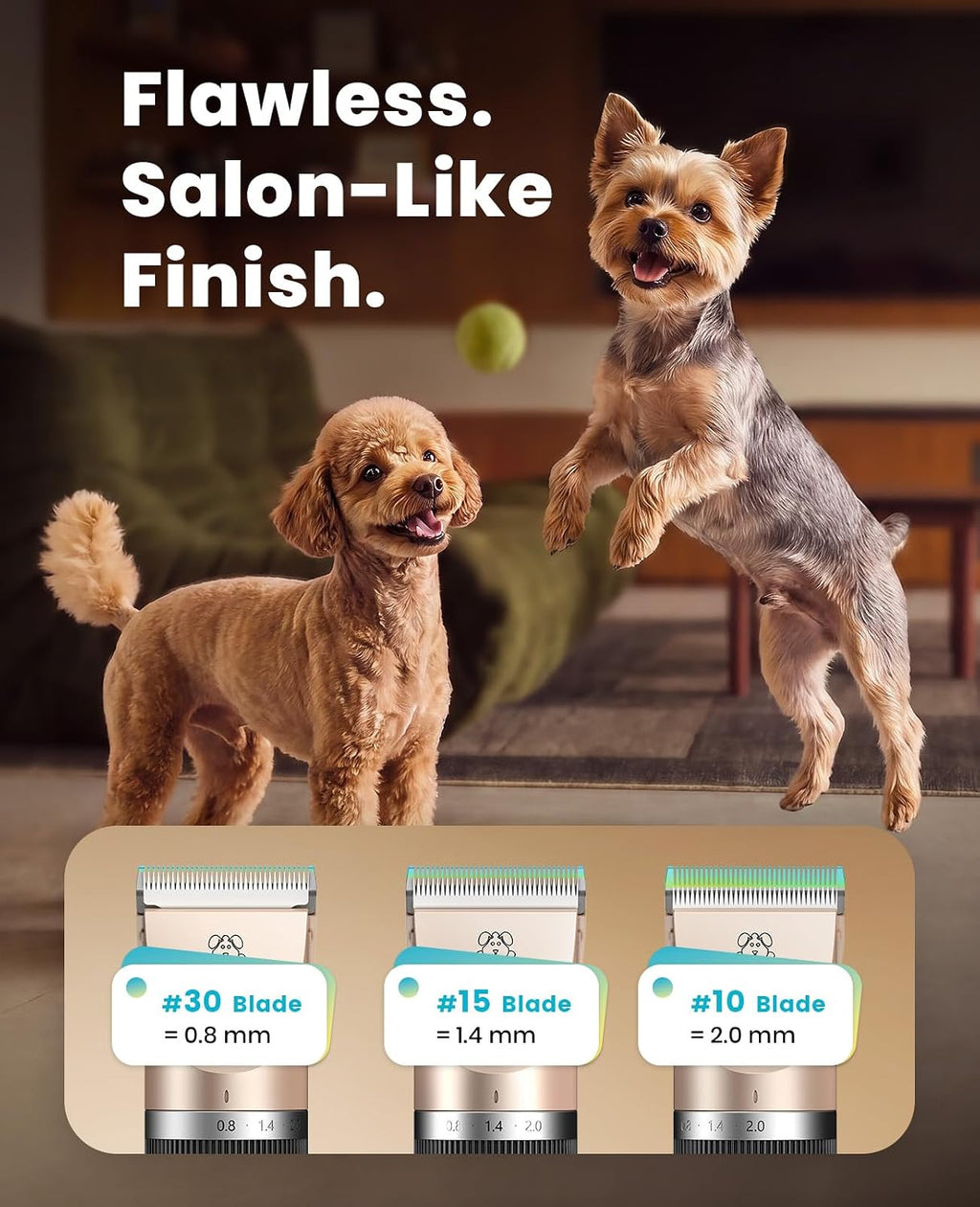 Groom Your Furry Friends with Our LED Display Dog & Cat Clippers! 🐾✨