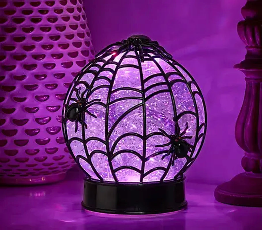 Light Up Your Halloween with Valerie's 7" Glittering Sphere! 🎃✨