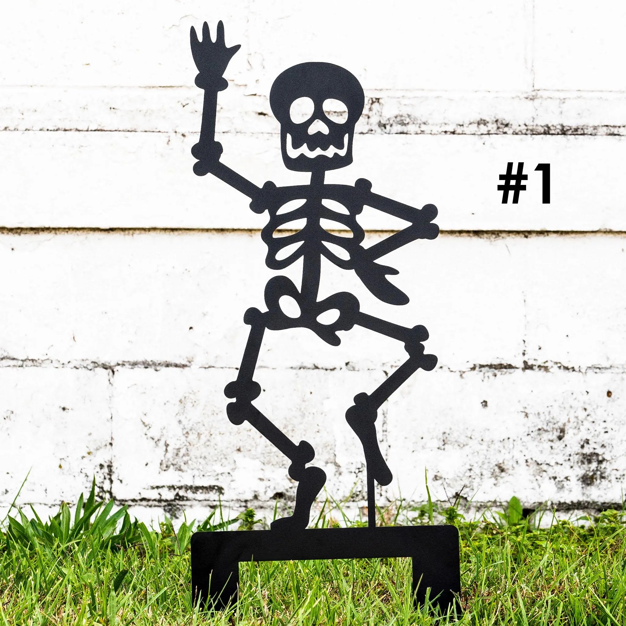 Spook Up Your Yard with Our Outdoor Skeleton Halloween Decor! 🎃👻 Perfect for Garden & Yard! #HalloweenVibes #SpookySeason