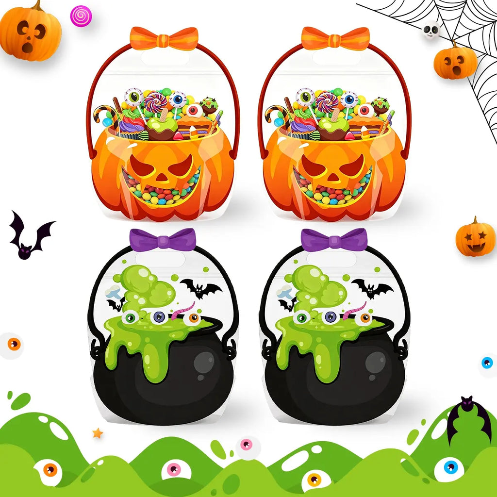 Spook-tacular 20 Pcs Halloween Gift Bags 🎃👻 Perfect for Treats, Classroom Snacks & Party Favors! Ideal for Students, Teachers & Neighbors!