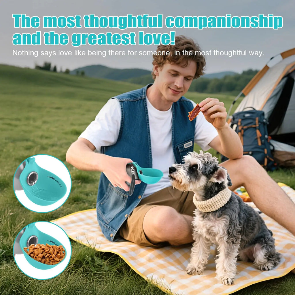 Stay Hydrated on the Go! 🐾💧 Check out the Lumikata 2-in-1 Portable Tumbler for Dogs - Perfect for Walks with Your Furry Friend! 🐶✨ #DogLovers #PetEssentials