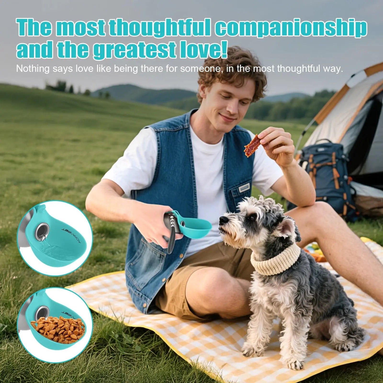 Stay Hydrated on the Go! 🐾💧 Check out the Lumikata 2-in-1 Portable Tumbler for Dogs - Perfect for Walks with Your Furry Friend! 🐶✨ #DogLovers #PetEssentials