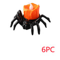 Spook Up Your Space with Creative Halloween Spider Candlesticks! 🕷️🕯️ #HalloweenDecor #SpookyVibes